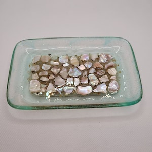 Resin tray, resin dish, resin trinket dish,resin catchall, shell tray, beach tray, beach trinket dish, blue catchall tray, shells and water